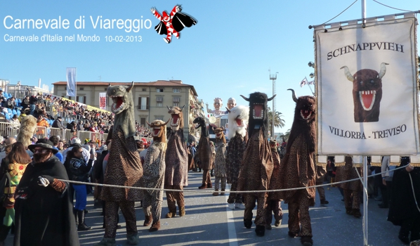 Schnappvieh Carnevale di Viareggio 2013